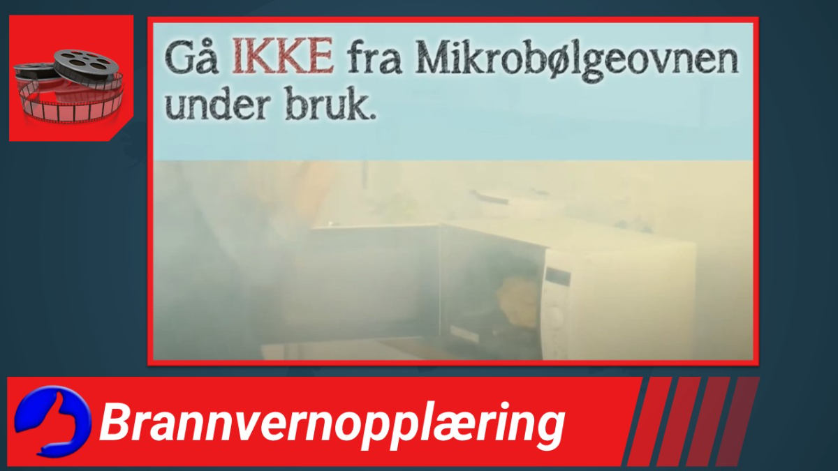 Undervisningsfilm: Brannsikkerhet på lesesalen